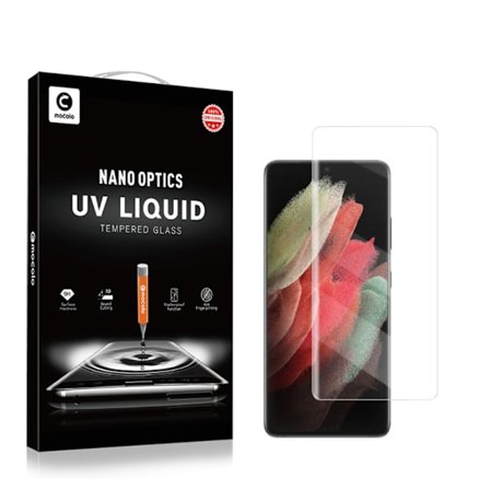 Mocolo Karkaistu Lasi Samsung Galaxy S22 Ultra UV Kirkas