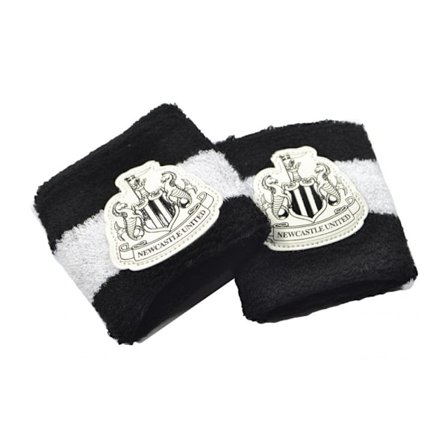 Newcastle United FC Bomulls Armband One Size Vit/Svart