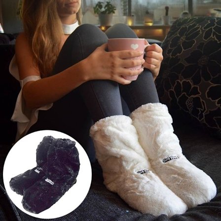 Värmetofflor / Tofflor - Värmer upp Fötter - Innetofflor