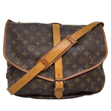 Louis Vuitton Vintage Pre-owned Canvas louis-vuitton-Väska brun, Dam Vintage Väskor, Dam, Storlek: ONE SIZE