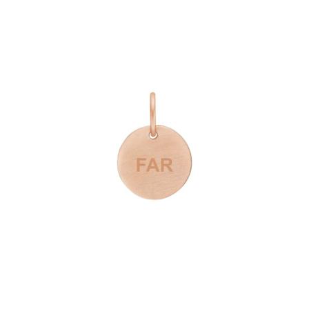 Frk. Lisberg FAR pendant rose gold , Roze , Dames , Maat: ONE Size Kettingen