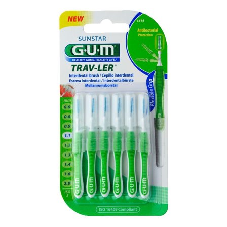 Gum Trav-Ler 1,1 Scovolino Pro 1 Pezzo 4+2 Pezzi