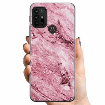 Motorola Moto G30 Tpu Mobilskal Rosa