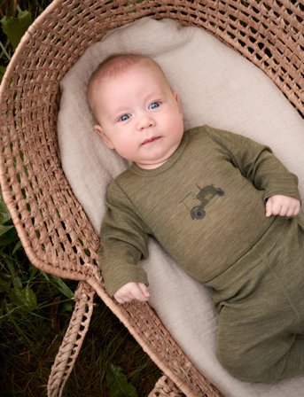 CeLaVi Harem Pants - Solid - Khaki green - 60