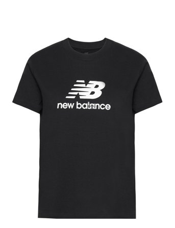 New Balance Sport Essentials Jersey Logo T-Shirt - Black - L