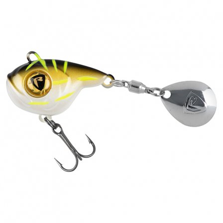 Fox Rage Big Eye Spin Tail 14g - Black & Gold