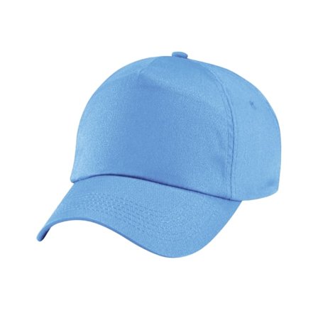 Beechfield Barn/Barn Original 5 Panel Cap En Storlek Sky Blu