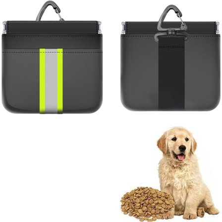 Handsfree Godisväska för Hundträning med Clip & Magnetisk Stängning, Lätt Promenad Vandrings Belöningsväska för Valp & Hundträning