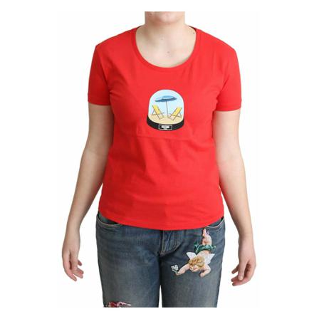 Moschino Short Sleeves T-shirt Rød, Dame