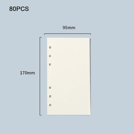 A6 Läder Notebook Business Notebook STYLE 10 STYLE 10