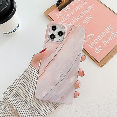 Marmor Mobilskal för Iphone 14/14 Pro/14 Plus/14 Promax, Allomfattande Mjukt Skal (iphone 14proMAX)