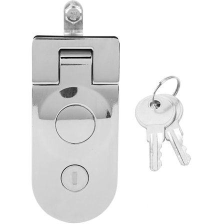 Kompressionslås med 2 nycklar Zinklegering Lås för Husbil, Yacht, Bagageutrymme, Soptunna, Lagerdörrar