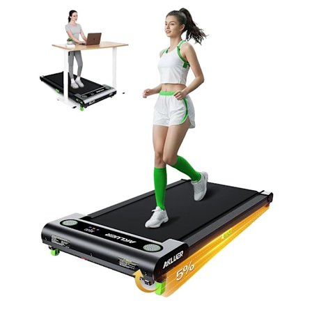 Walking Pad, 2.5HP Motor, Justerbar Lutning, Multifunktionell LED-display,Akluer 480L-A