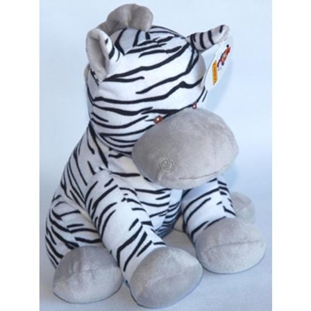 Mjukdjur. Zebra, 25 cm, Kariboo
