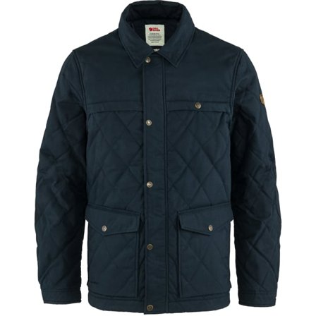 Fjällräven Men's Övik Wool Gepolstert Jacke in Dark Navy/Blau, G-1000 /Wolle | Size: Medium