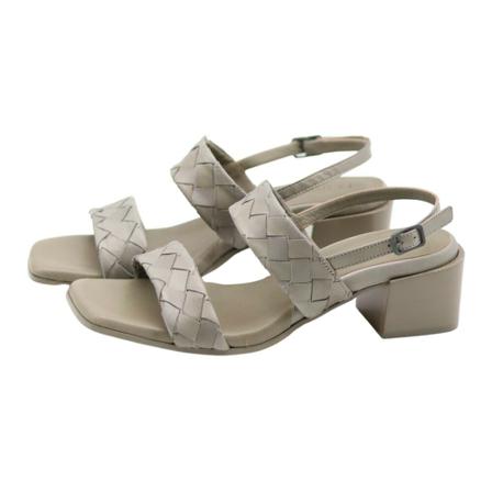 Pomme D'or, High Heel Sandals Beżowy, Kobieta, Rozmiar: 40 EU