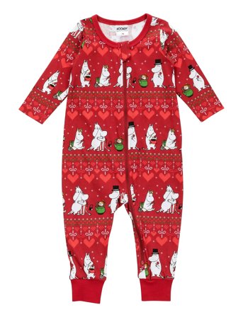 Martinex | Vinterhjärta Pyjamas | 80