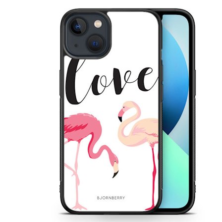 Bjornberry Skal iPhone 13 Mini - Love Flamingo