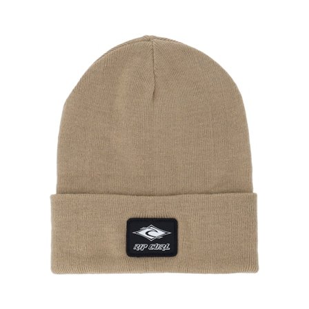 Rip Curl - Beige cuff Lue - Classic Surf Tall Beanie Khaki Cuff @ Hatstore