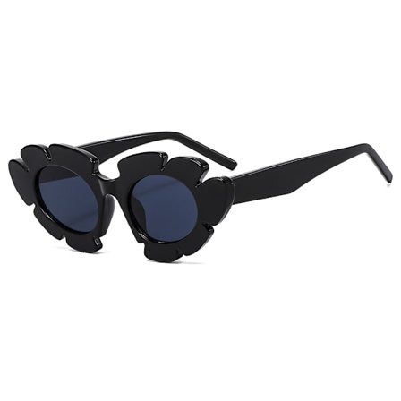 Flower Shape Solglasögon Retro Beach Glasögon Solglasögon