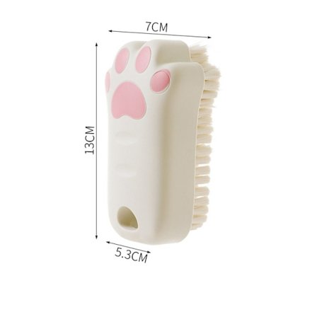 Skoborste Kläder Rengöringsborste VITA KLÄDER BORSTE KLÄDER