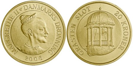 Danmark 2006 - Gråsten Slot - 20 kr.