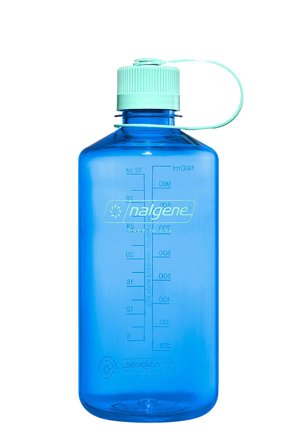 Nalgene Narrow Mouth Drikkedunk Cornflower Blue 1000 ml, Sport & Velvære, Drikkedunke & Shakers, Drikkedunke