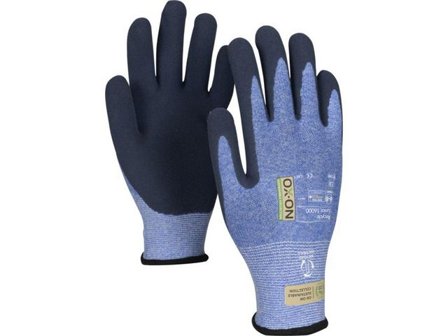 OX-ON Barnhandske 16000 Recycle 4-6 år blå - Lyreco - Skyddsutrustning - Skyddshandskar - Montagehandskar