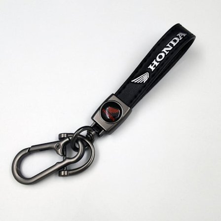 Læder Bil Nøglering Metal Finish | Heavy Duty Nøglering | Nøglering Og Krog Beslag