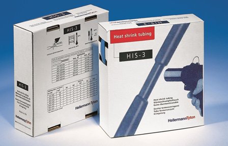 Hellermann Tyton HIS-3 Krympslang 9/3 mm, 5 m Transparent, Installationsmaterial