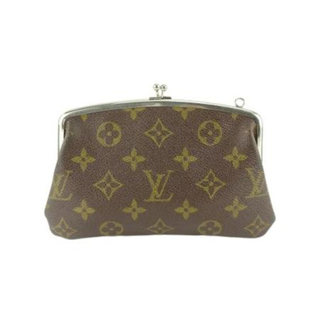 Louis Vuitton Vintage, Pre-owned Canvas louis-vuitton-bags Bruin, Dames, Maat:ONE Size