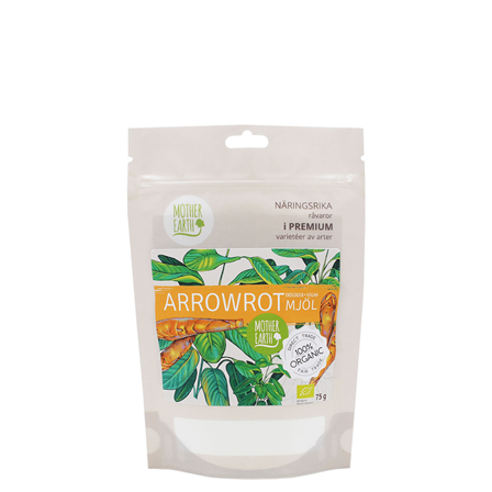 Mother Earth Arrowroot Pulver Økologisk 75 g