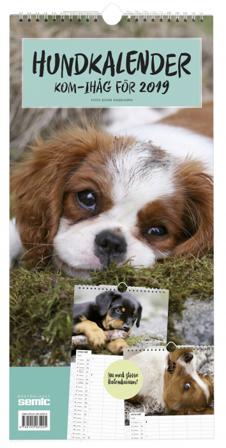 Hundkalender 2019 - Bok - Spiralbunden