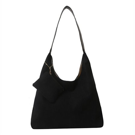 Kangaskassit Olkalaukku MUSTA