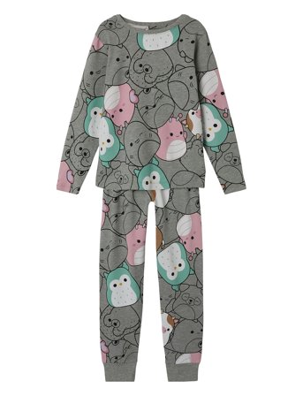 name it Nkfobia Squish Ls Nightset Bfu - Grey - 110