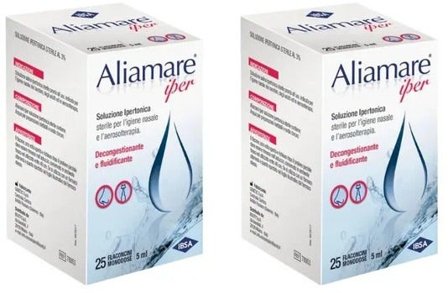 Aliamare Iper 25 + 25 Flaconcini 5 ml Bipacco