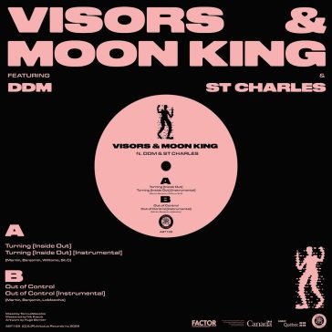 Turning (inside out) b/w out of control VISORS & MOON KING