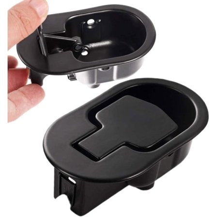 Reservdelar för vilstol, ersättningshandtag för vilstol, soffa, frigöringsspakar i metall, 2 st