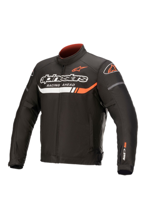 Chaqueta de Moto Impermeable Alpinestars T-SP S Ignition Negro/Blanco/Rojo L