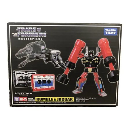 Original Takara Tomy Transformers Legetøj G1 MP-15 Rumble Jaguar Transformers Action Figurer Legetøj til Børn Legetøj til Børn