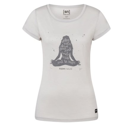 Super.natural Women's Calm Down Tee Women short-sleeved sweaters Grey