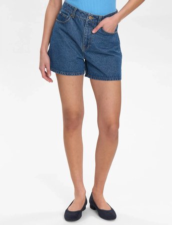 Nümph Nuvirginia Denim Shorts - Navy - 38
