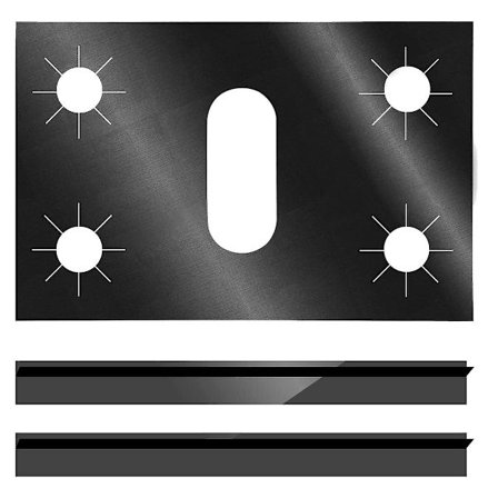 2 kpl 25 tuuman liesitilansuojaa, leikattava liesitilansuojus, tarttumaton pestävä liesi, suoja