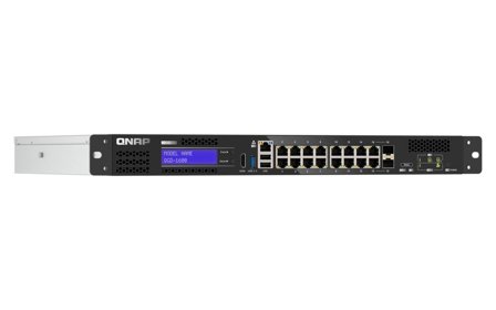 QNAP QGD-1600 - switch - 16 porter - smart - rackmonterbar