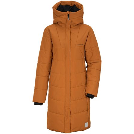 Didriksons Amina Women's Parka Women synthetic-lined parkas Brown 38