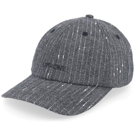 Upfront - Svart unconstructed Keps - Dad Nister Soft Low Baseball Licorice Dad Cap @ Hatstore