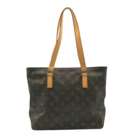 Louis Vuitton Vintage Pre-owned Cabas Piano Monogram Tote Tas , Bruin , Dames , Maat: ONE Size Vintage Tassen
