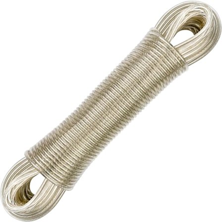 20m Ulkopyykkinaru, Pyykkinaru, Ulkokäyttöön Tarkoitettu Pyykkinaru, Repäisynkestävä Pyykkinaru, Pyykkinaru Teräsytimellä Vaatteiden Ripustamiseen