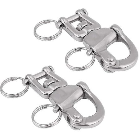 Swivel Swivel Snap Hook, Quick Links Quick Release Spring Hook För Segelbåt Halyard Båtar 316 Rostfritt Stål