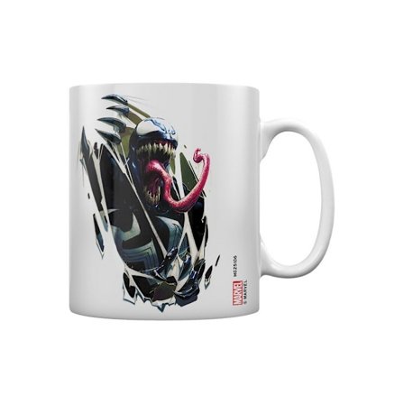 Venom Tearing Through Mug En Storlek Svart/Vit
